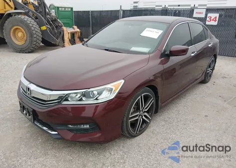2016 Honda Accord Sport из США, поврежденный, VIN 1HGCR2F54GA240241